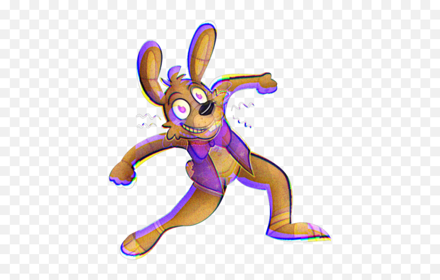 Fnaf Vr - Animal Crossing Zipper Glitchtrap Emoji,Fnaf My Emoji Springtrap