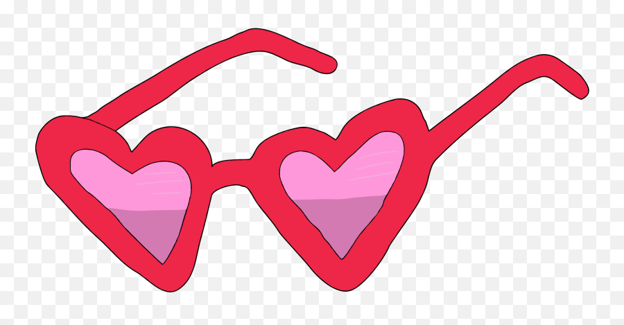 Heart - Heart Shaped Sunglasses Illustration Emoji,Man Glasses Heart Phone Emoji