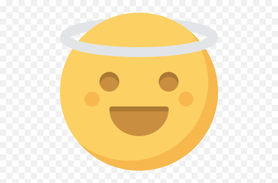 Free Icon Angel - Happy Emoji,Emoticon For Angel