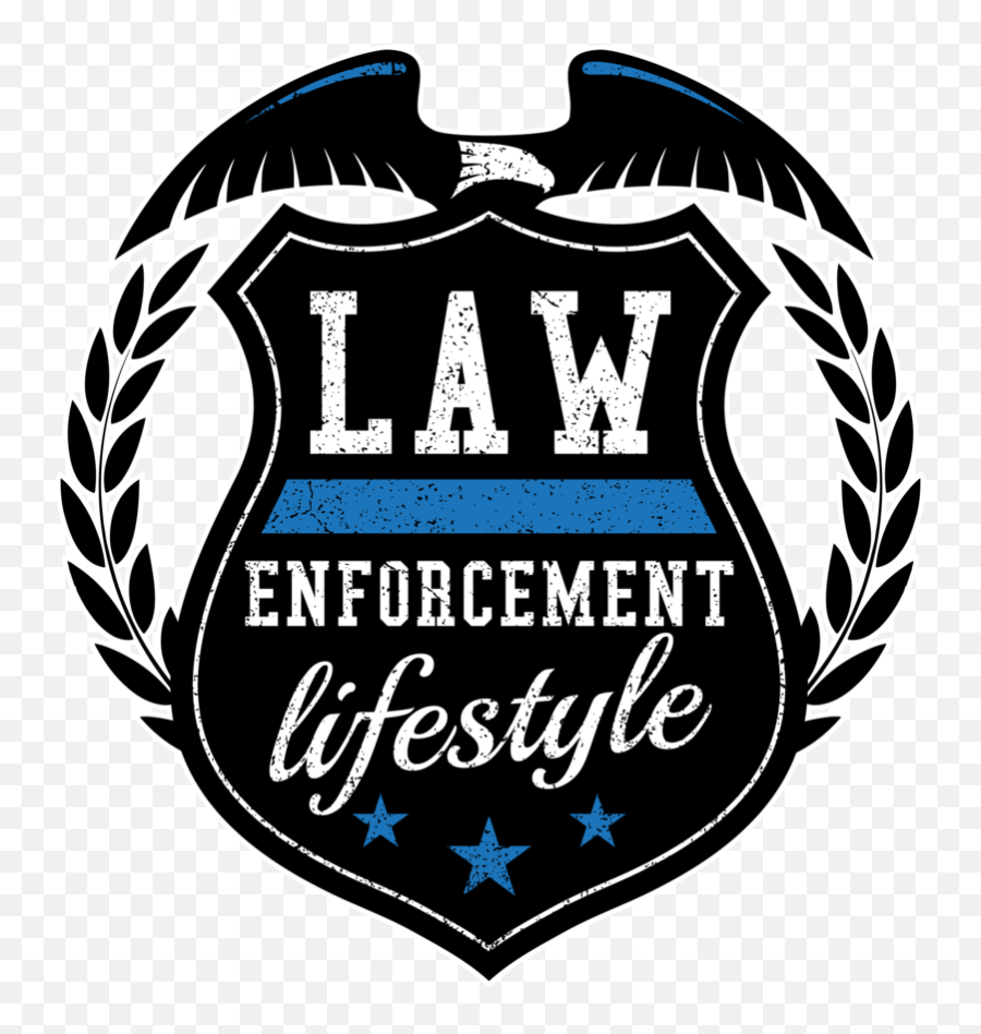 Thin Blue Line Symbol - Law Enforcement Symbol Emoji,Thin Line Emoticon