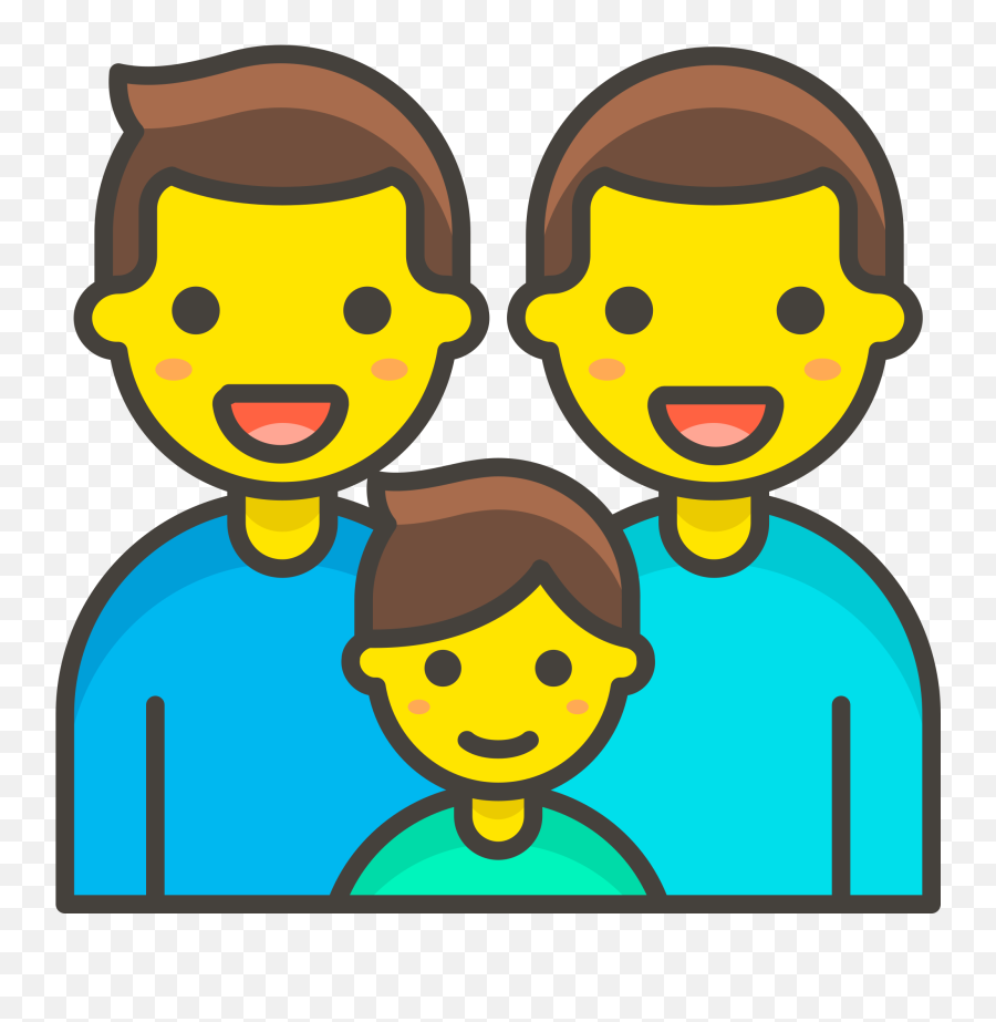 File307 - Familymanmanboy1svg Wikimedia Commons Emoji,Emojis Men