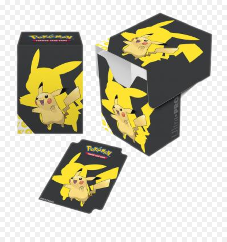 Pokemon Deck Box Pikachu Emoji,Pokemon Yellow Pikachu Thunder Emotion