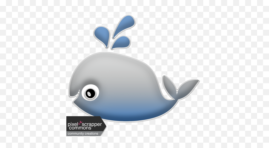 Mermaid - Whale Graphic By Gina Jones Digitalscrapbook Emoji,Emoji Baby Ios Png