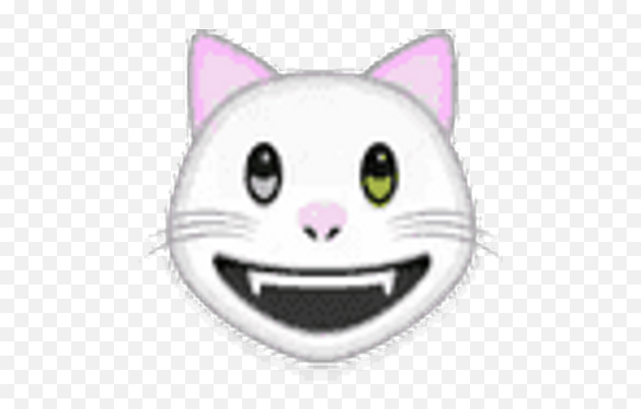 Sticker Maker - White Cat Emoji Nazaralnazrii,Cat Emoji