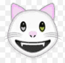 Sticker Maker - White Cat Emoji Nazaralnazrii,Cat Emoji