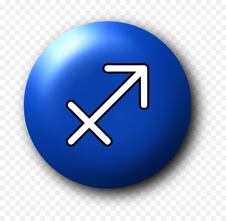 Sagittarius Symbol 3 - Openclipart Emoji,3 Symbol Emoji