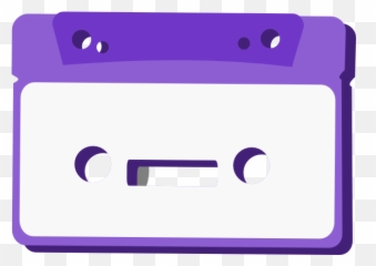 Cassette Tape Clipart - Clip Art Library Emoji,Tape Recorder Emoji