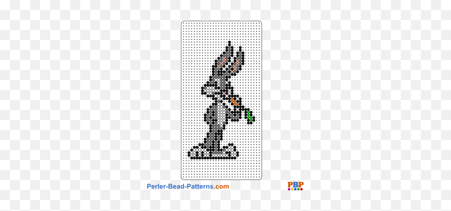 Bugs Bunny Perler Bead Pattern And Designs Bead Sprites - Science Museum Emoji,Push Pin And Needle Emoji