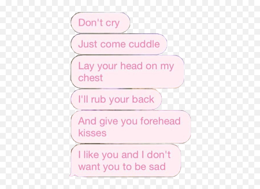 Cuddle Lay Rub Back Kiss Kisses Sad - Cute Text Messages Emoji,Back Rub Emoji