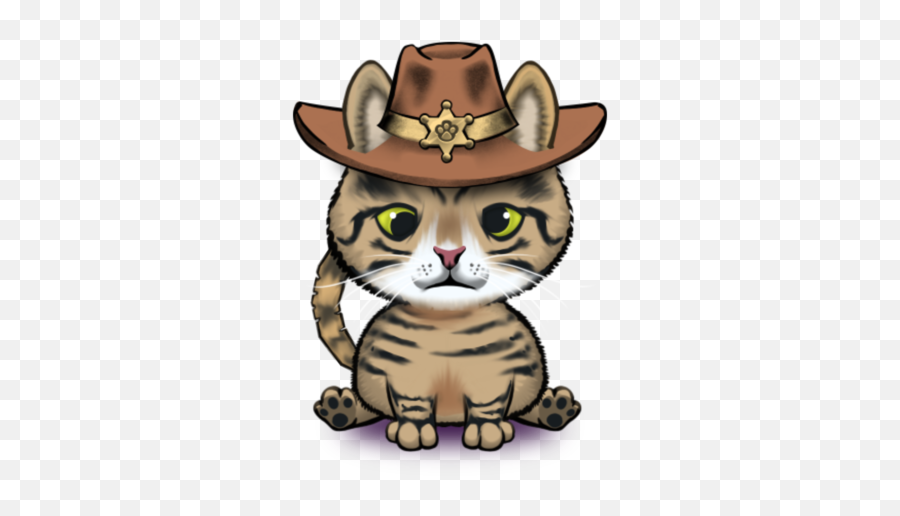 Kitty Snatch Cute Cat Stickers By Airg Worldwide Coöperatie Ua - Costume Hat Emoji,Cowboy Emoji Stickers