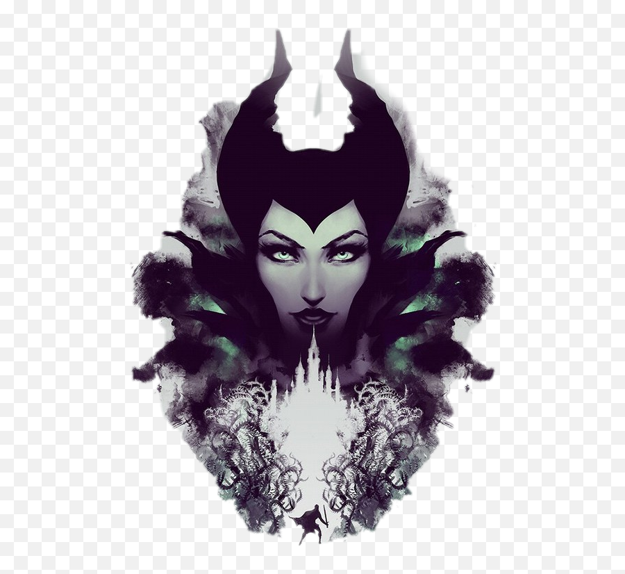Disney Maleficent Malefica Sticker By Nephilim - Maleficent Tattoo Emoji,Disney Emoji Maleficent