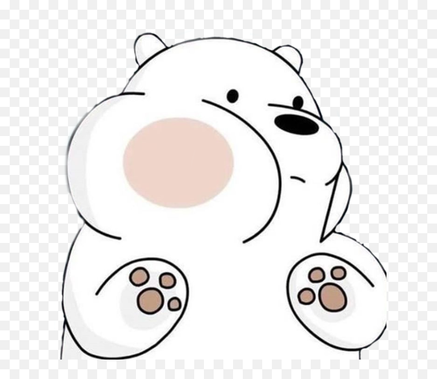 Sticker We Bare Bears Webarebears Sticker By Choco - Polar Stickers Emoji,We Bare Bears Emoji