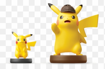 Detective Pikachu Arrives March 24 On Nintendo 3ds Systems - Pikachu Detective Amiibo Emoji,How To Make A Pikachu Emoticon On Facebook
