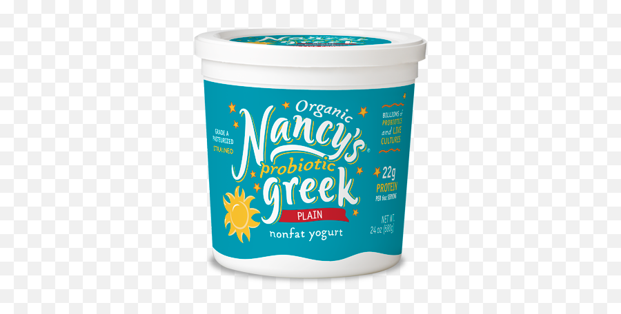 Nancys Nonfat Greek Yogurt - Kg Yogurt Packaging Design Emoji,Squirt Bottle Emoji