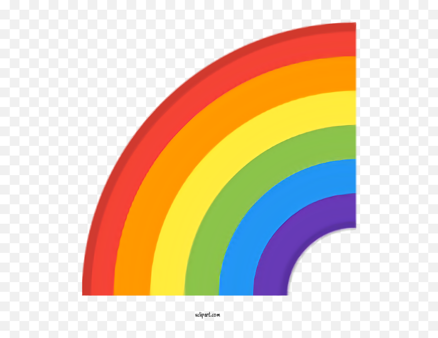 Holidays Colorfulness Yellow Rainbow - Color Gradient Emoji,Google April Fools Emoji
