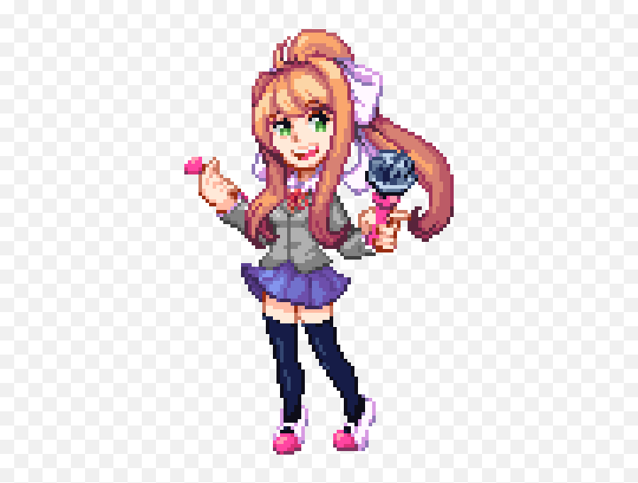 New Reactions Miceforce Forums - Friday Night Funkin Monika Mod Emoji,Idk Lol Emoji