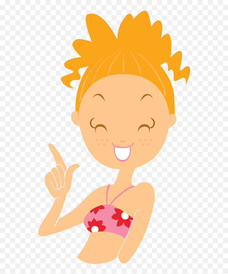 Beach Girl 5 Icon - Beach Girl Icons Softiconscom Cartoon Girl On The Beach Png Emoji,Emotion Icons Iphone 5