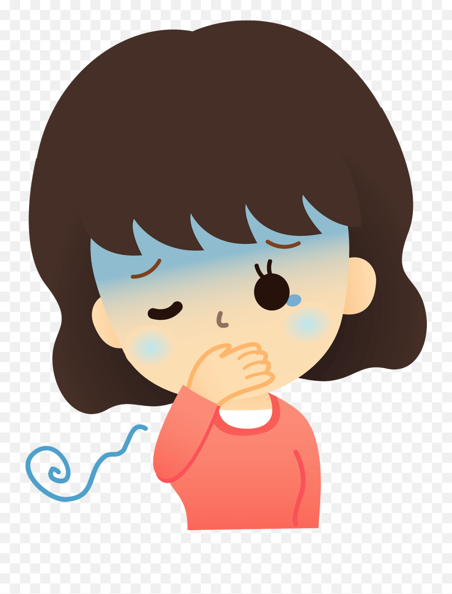 Woman Sick With Nausea And Vomiting - Nausea And Vomiting Clipart Emoji,Puking Emoji
