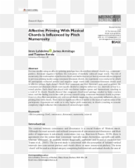 Emotional Valence Research Papers - Horizontal Emoji,Sweet Emotion Chords