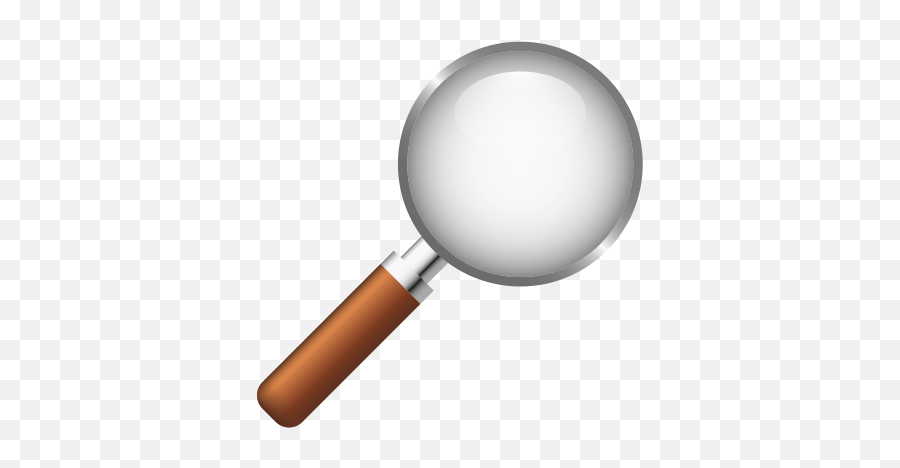 Magnifying Glass Tilted Right Icon - Emoji Loupe,Ouch Emoji