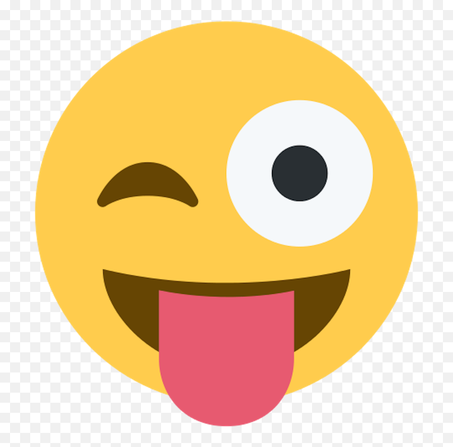 List Of Twitter Smileys People Emojis - Winking Face With Tongue Emoji,Horizontal Emoticon Wink