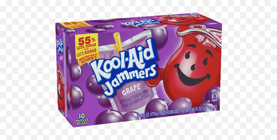 Kool - Aid Jammers Grape 10 Ct Kool Aid Jammers Emoji,What Your Favorite Kool Aid Emoji