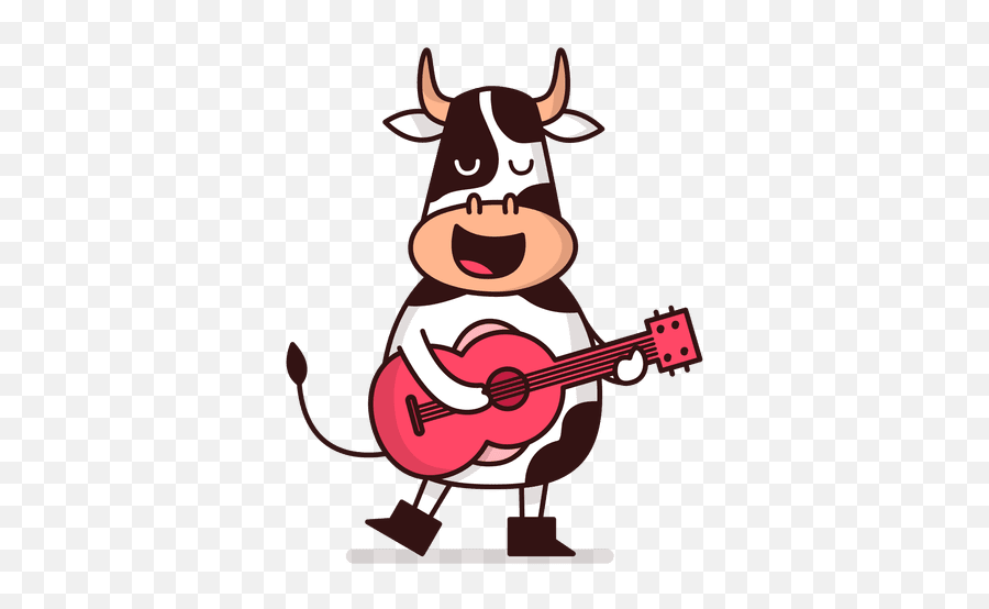 The Emerald Pays Tribute To Founder Fearless Leader Friend - Cow Playing Guitar Cartoon Emoji,Joey Artist Emotions On Sleeve Friends
