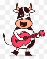 The Emerald Pays Tribute To Founder Fearless Leader Friend - Cow Playing Guitar Cartoon Emoji,Joey Artist Emotions On Sleeve Friends