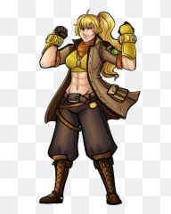 Yang Xiao Long Rwby Alternate Wiki Fandom - Yang Muscle Emoji,Why Must You Play This Game Of Emotions Rwby
