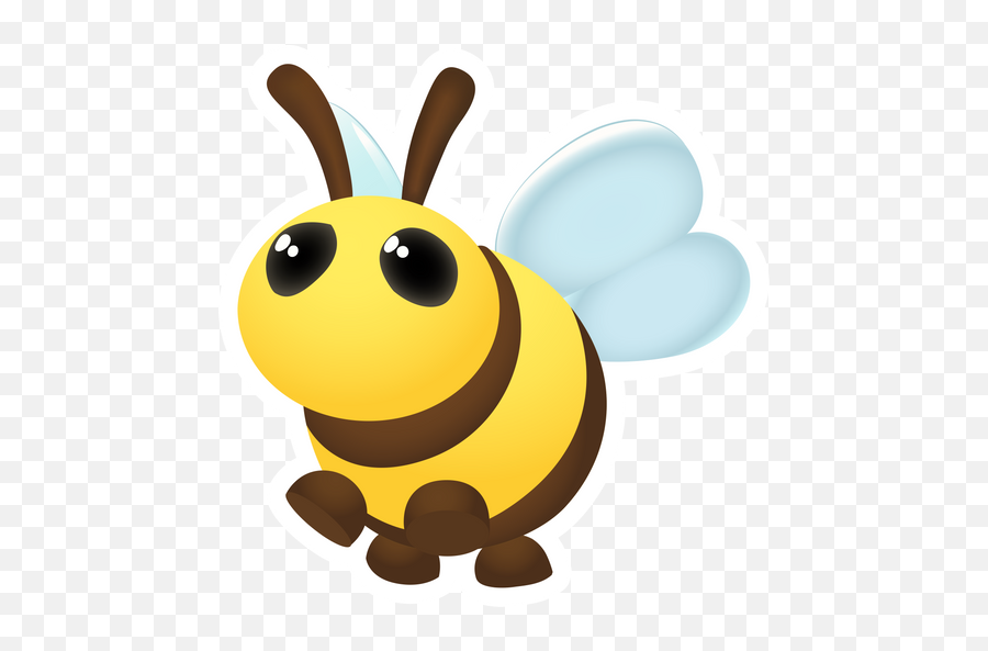 Cute Bee Wallpaper Tumblr Cute Bumble Bee Drawing At - Roblox Adopt Me Pets Bee Emoji,Ios Bee Emoji Vector