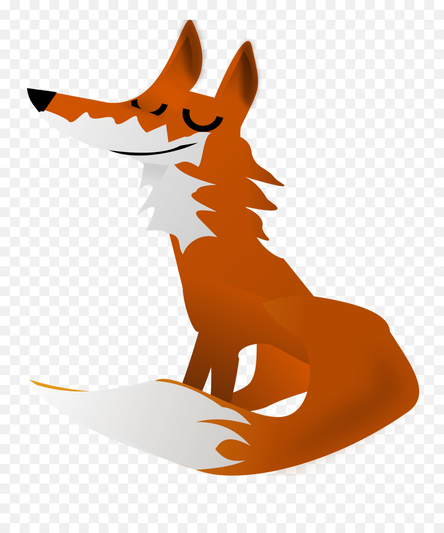 Happy Fox Clipart - Happy Fox Clipart Emoji,Star Fox Emojis