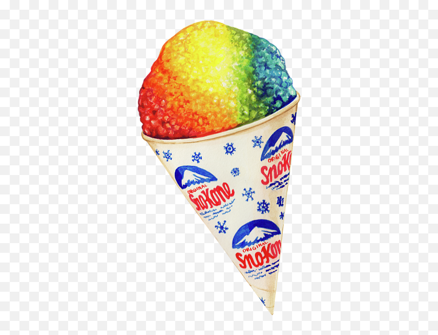 Snow Cone Pattern Onesie For Sale - Snow Cone Emoji,Snow Emoticons Kawaii