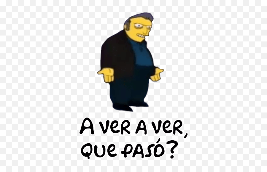 Stickers De Los Simpson 3 - Whatsapp Stickers De Los Simpson Png Emoji,Homer Simpson Mem Emoji