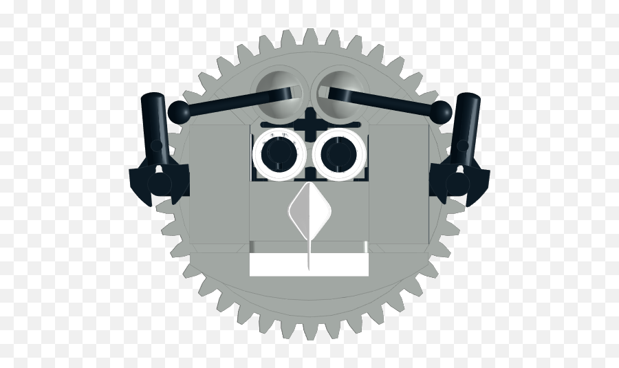 Simple Technic Gear Emoji From Bricklink Studio - Cg200 Starter Clutch,Military Emoji