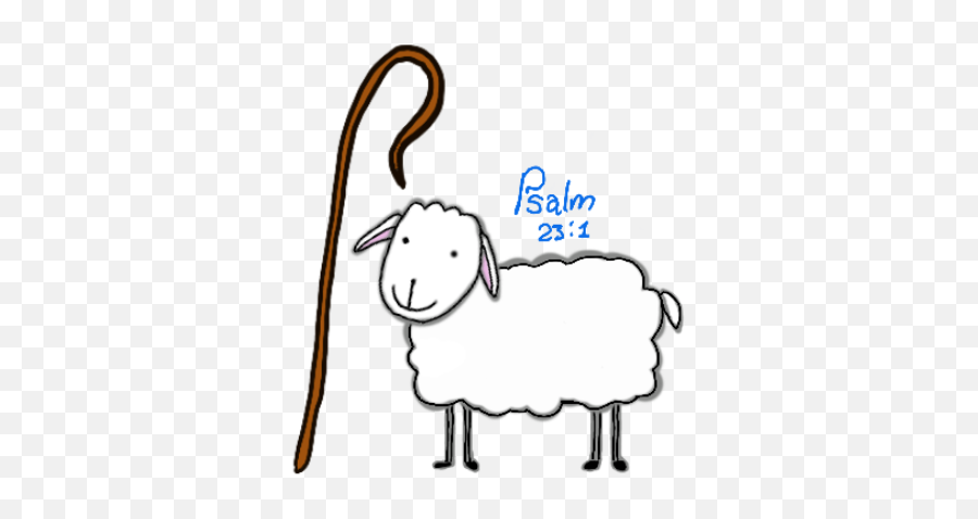 Sheepsfaith Psalm 23 By Mark Cosentino - Dot Emoji,Psalm 23 Emoji