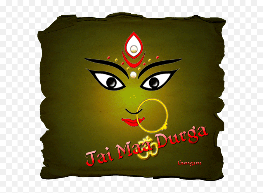 Happy Durga Puja - Nepali Happy Dashain Emoji,Bengali Durga Puja Emotion