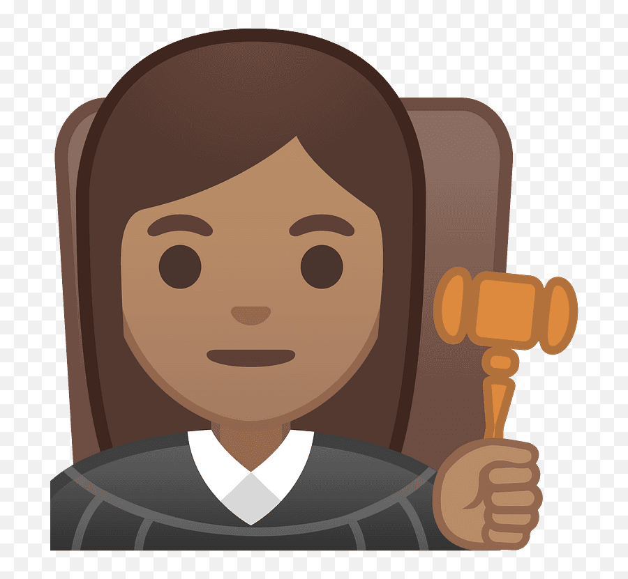 Woman Judge Emoji Clipart Juiza Png Mallet Emoji Free Emoji Png Images Emojisky Com