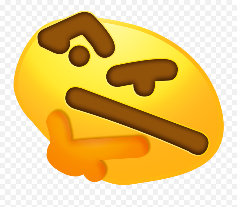Krz On Twitter Hdios Thonk Emote For Your Discord Servers - Sticker Emoji,How To Make Hidef Emojis On Discord
