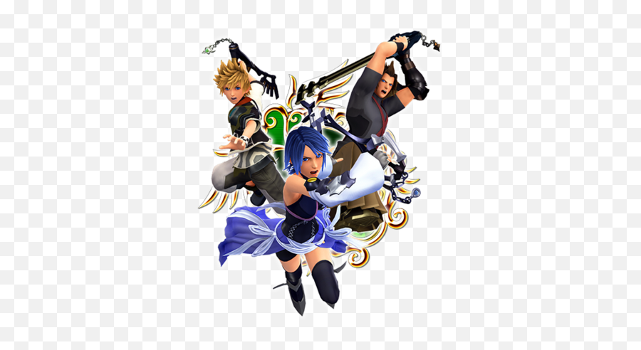 Kingdom Hearts Terra Aqua And Ventus Characters - Tv Tropes Emoji,Unclown Despair - Slow Emotion Remix