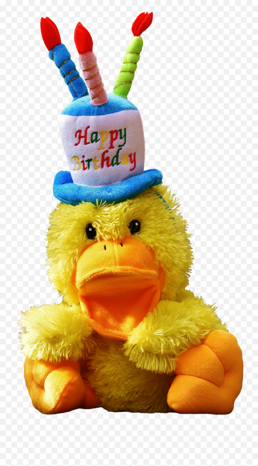 Duck Birthday Happy Soft Toy Free Image Download Emoji,Emotions Stuffed Animal
