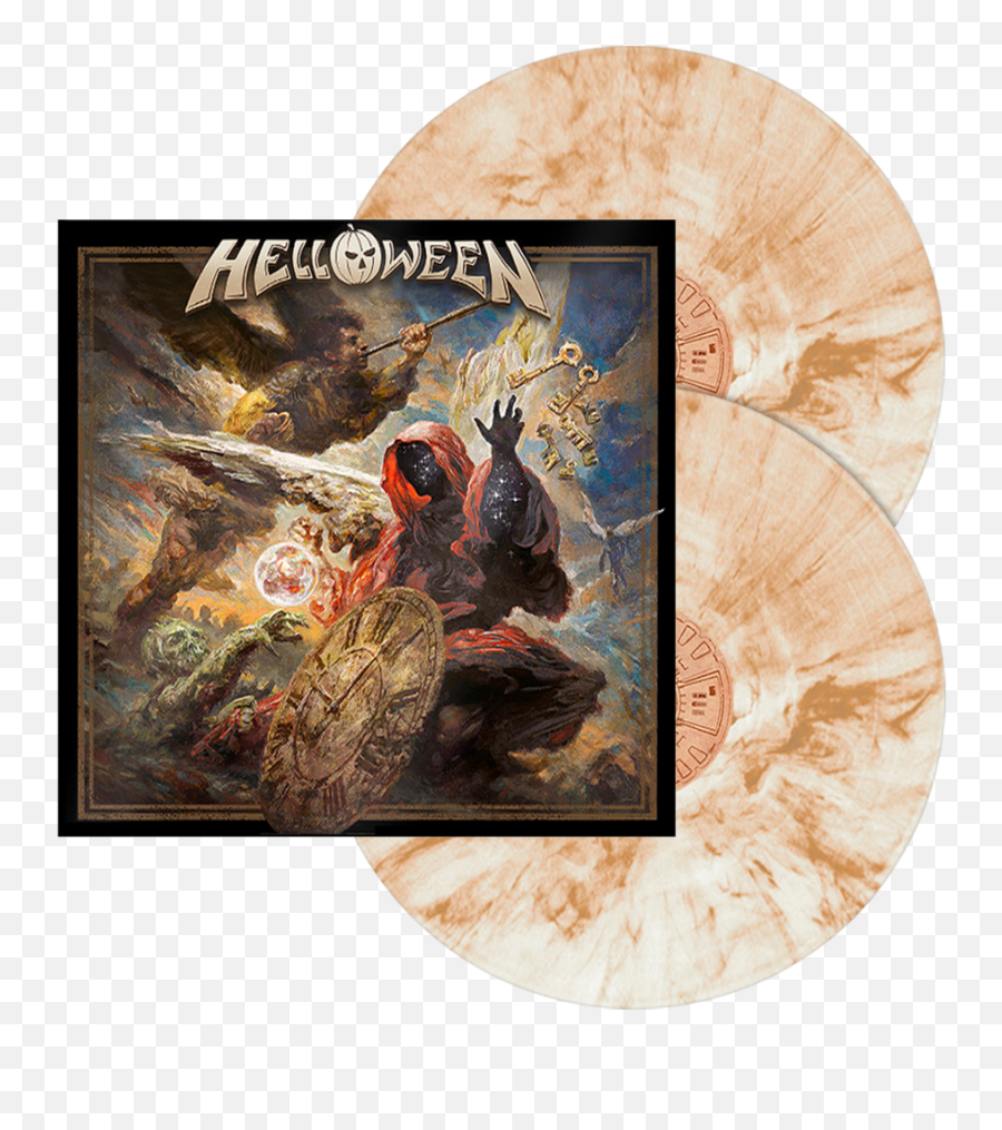 Helloween Helloween Marbled Vinyl Import - Nuclear Blast Emoji,Heaven And Hell Book Emotions