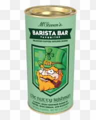 Barista Bar Favorites - Nutty Irishman Hazelnut Irish Cream Coffee Flavored Beverage 7oz Round Tin Emoji,Best Irish Emojis