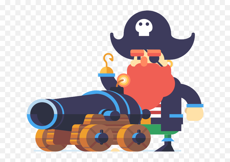 Business Animation Studio - Animatey Emoji,Pirate Gif Emoji