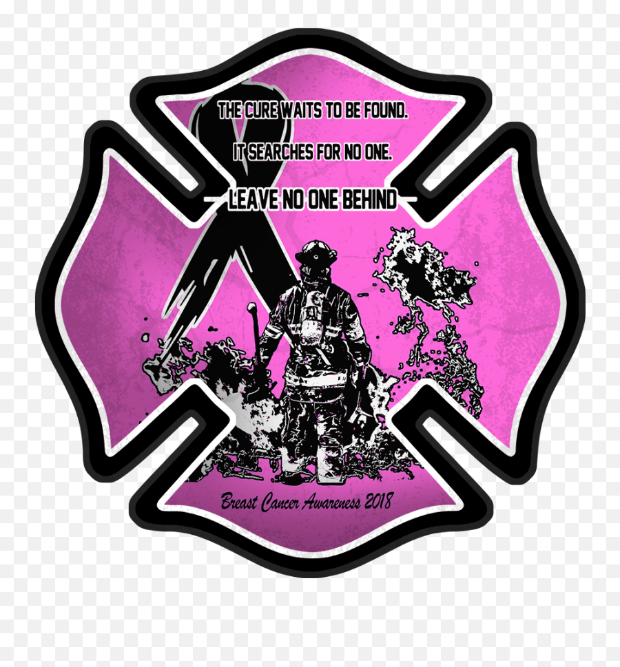 Wildland Firefighter Maltese Cross - Clipart Us Coast Guard Logo Emoji,Breast Cancer Emoji