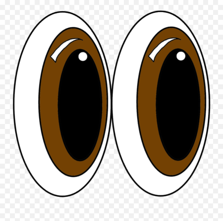 Emojieyes Emoji Sticker By Dixie Danger - Emoji Eyes,Danger Sign Emoji