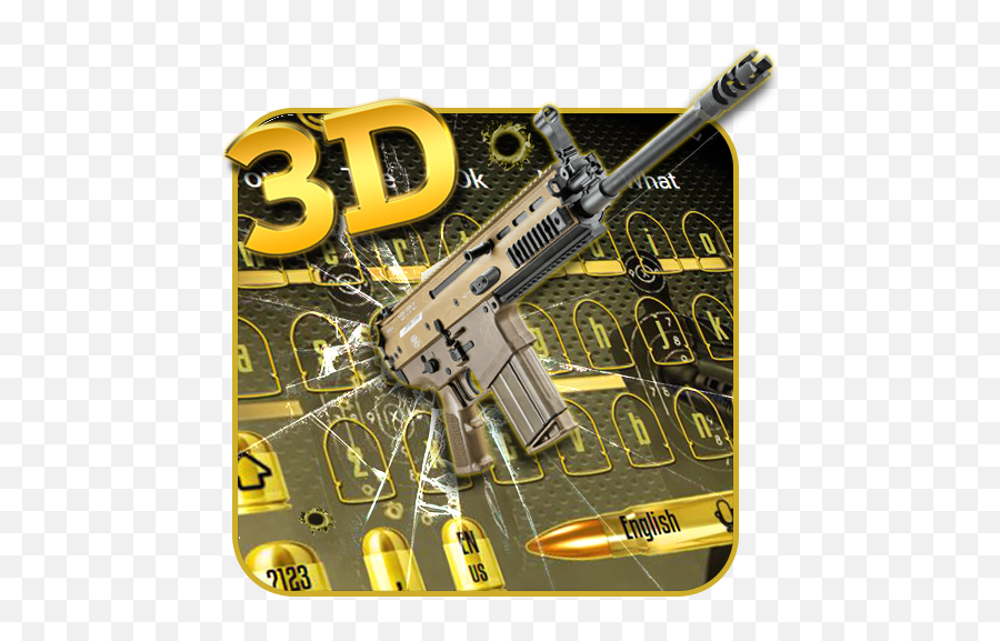 Revolver Bullet 3d Keyboard U2014 Lietotnes Pakalpojum Google Play - Weapons Emoji,Ak 47 Emoji