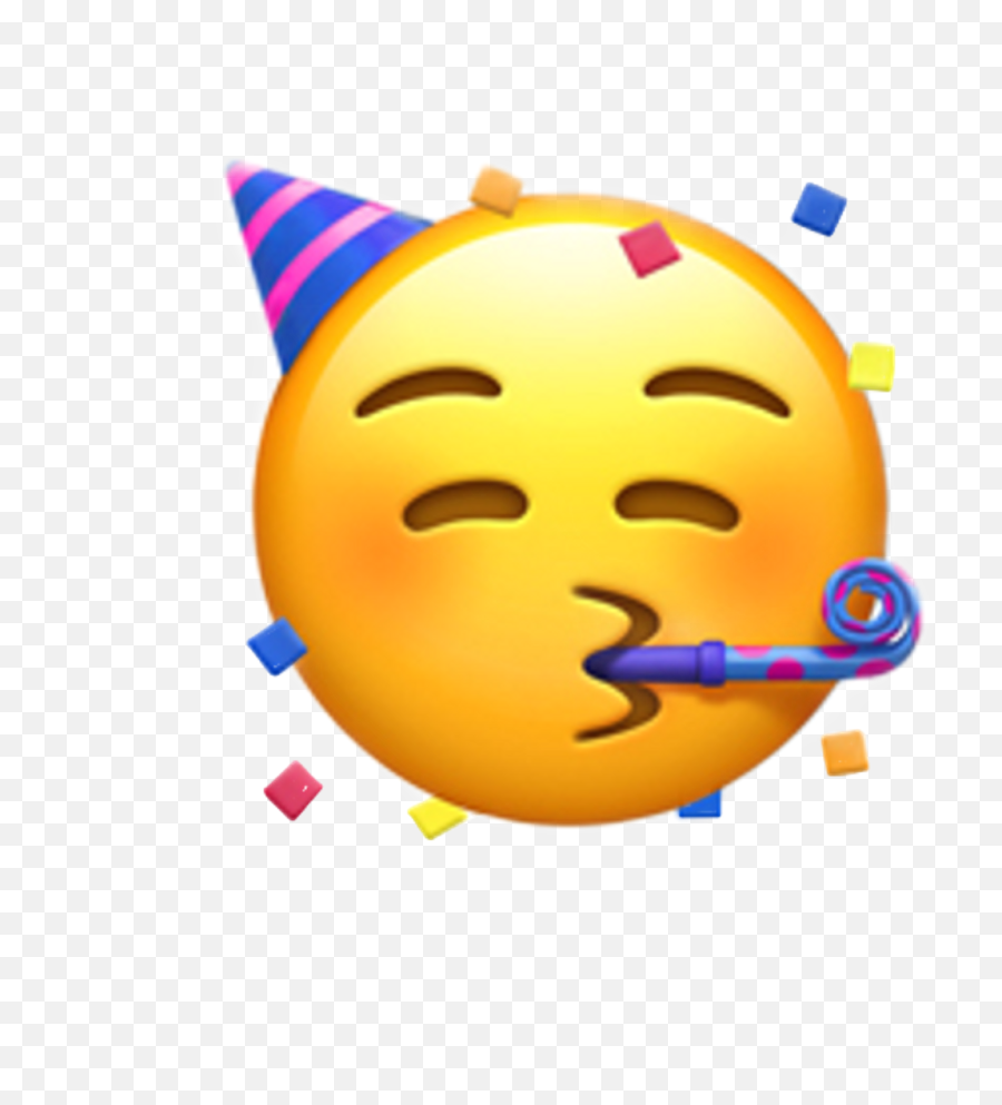 Partying Face Emoji - Emoji Iphone,Parental Advisory Emoji