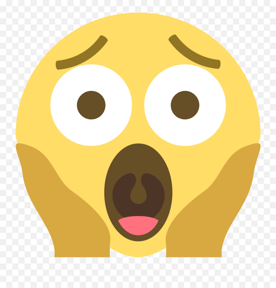Emojione 1f631 - Fear Face Png Emoji,Agony Emoji