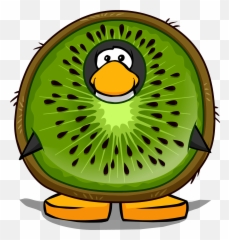 Kiwi Costume - Pilgrim Hat Club Penguin Emoji,Kiwi Bird Emoji
