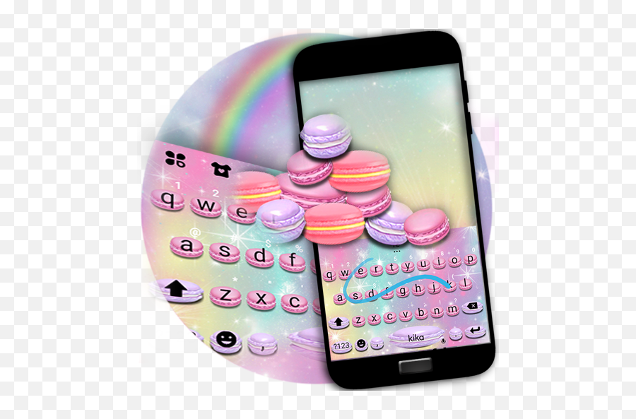 Sweet Macarons Keyboard Theme - Google Play Girly Emoji,Emoji Keyboard For Galaxy S7